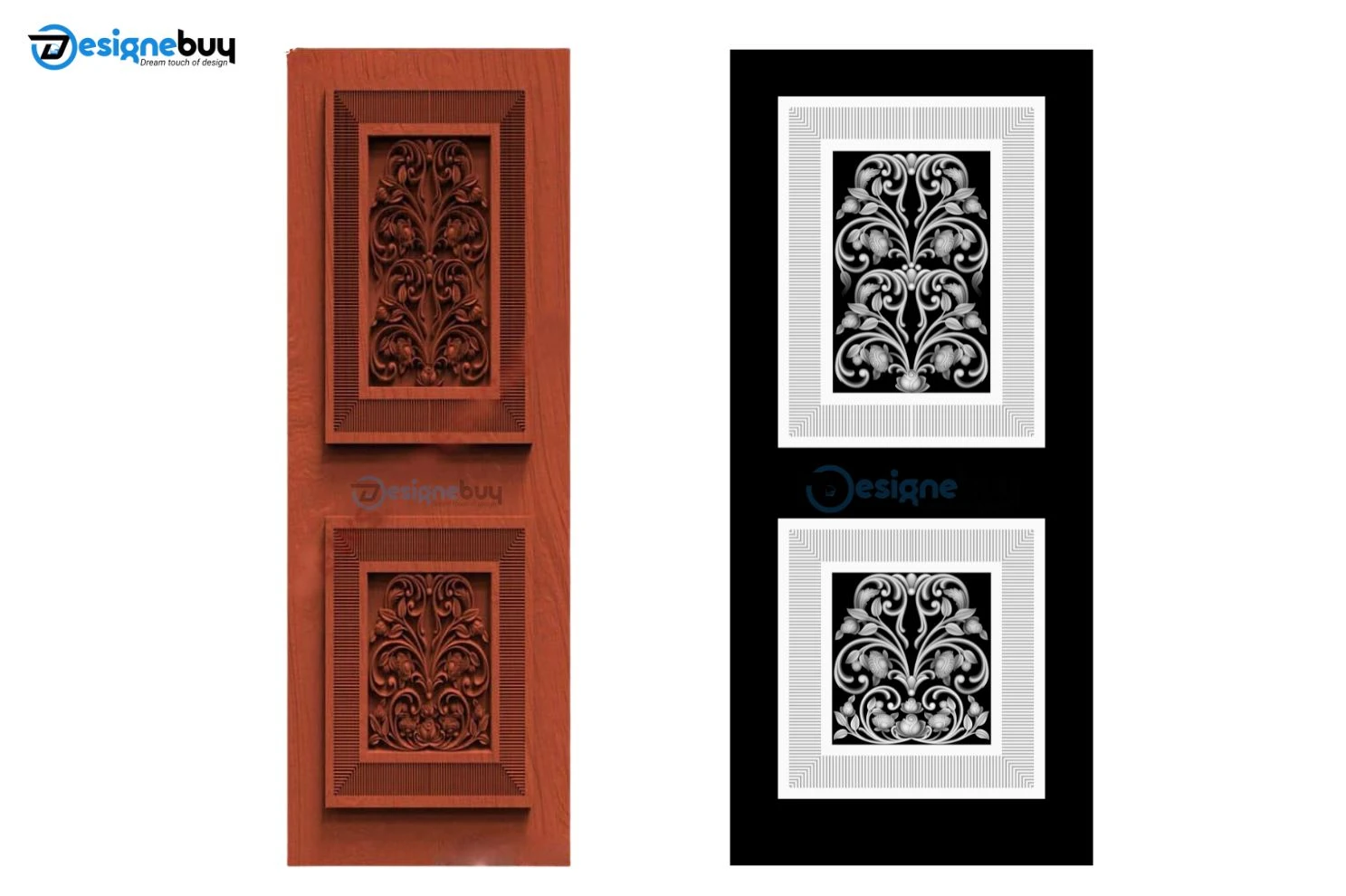 Door Design -Relief 1-c8